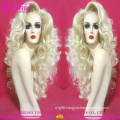 100% unprocessed brazilian hair #60 color wig wholesale blonde human hair full lace wig new trend blonde wig for white women